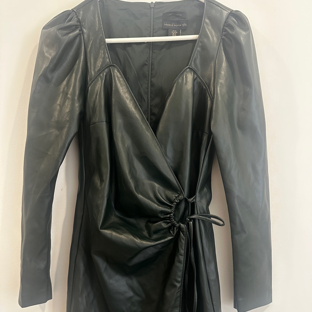 House of Harlow Vegan Leather dress